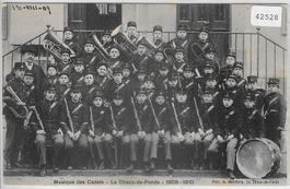 Musique des Cadets - La Chaux-de-Fonds 1909-1910
