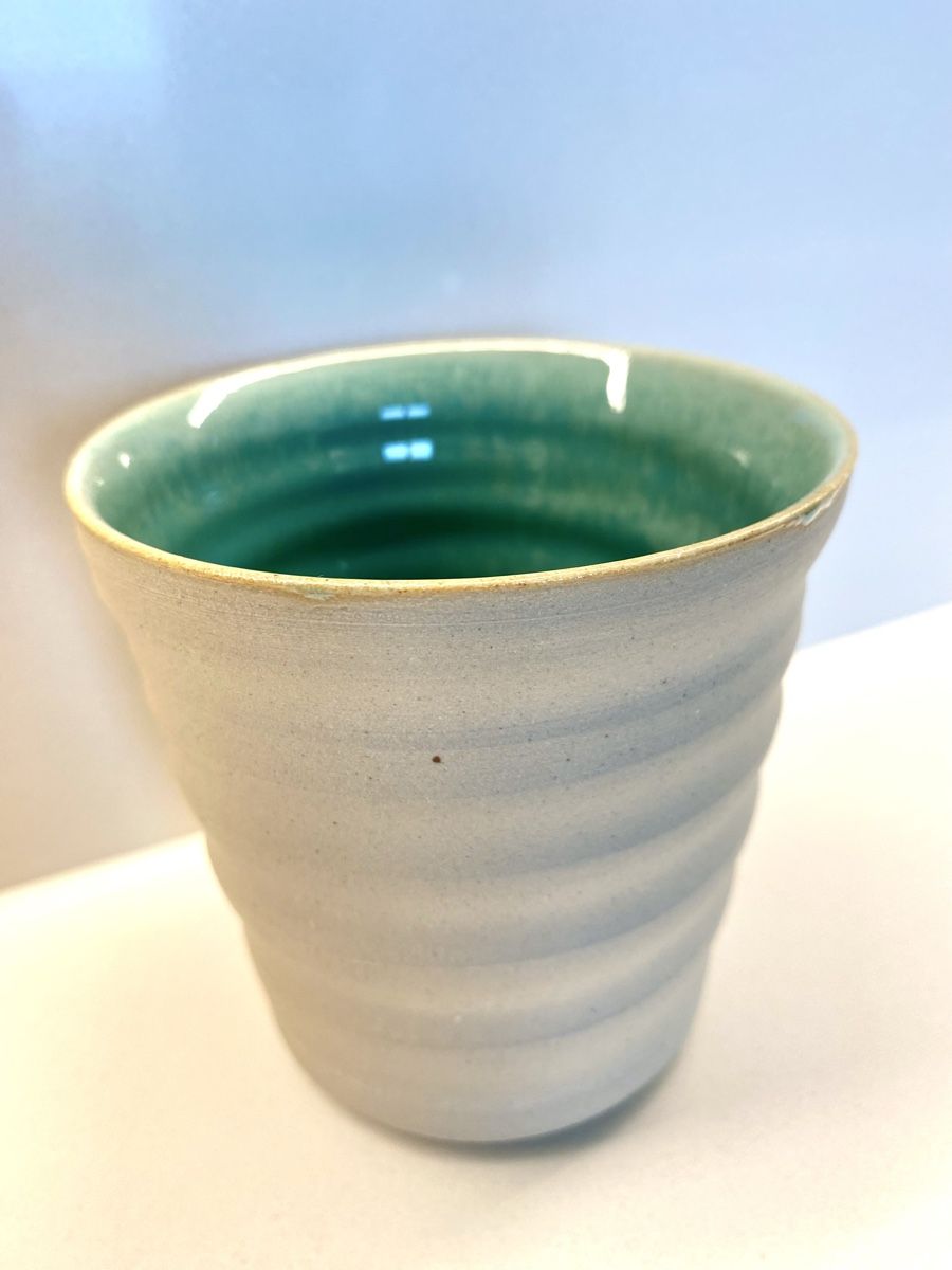 Tazze: Tee oder Kaffeetasse handgefertigt aus Keramik – Usato da Basel venduto da phidelitas 4