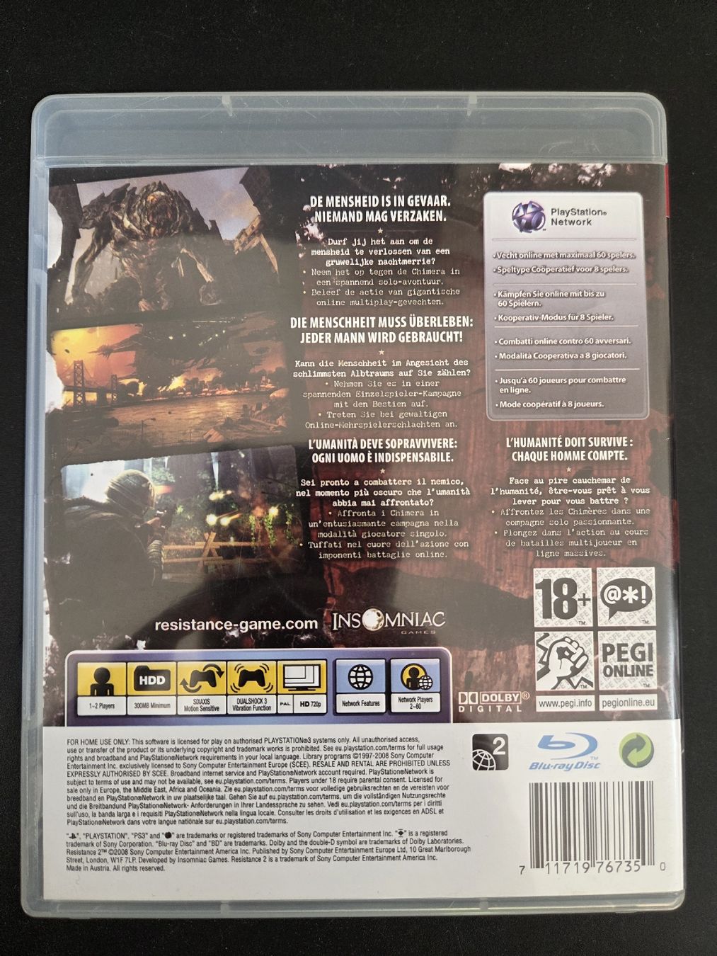 Giochi: Resistance 2 – Usato da Territet venduto da Cenh 1