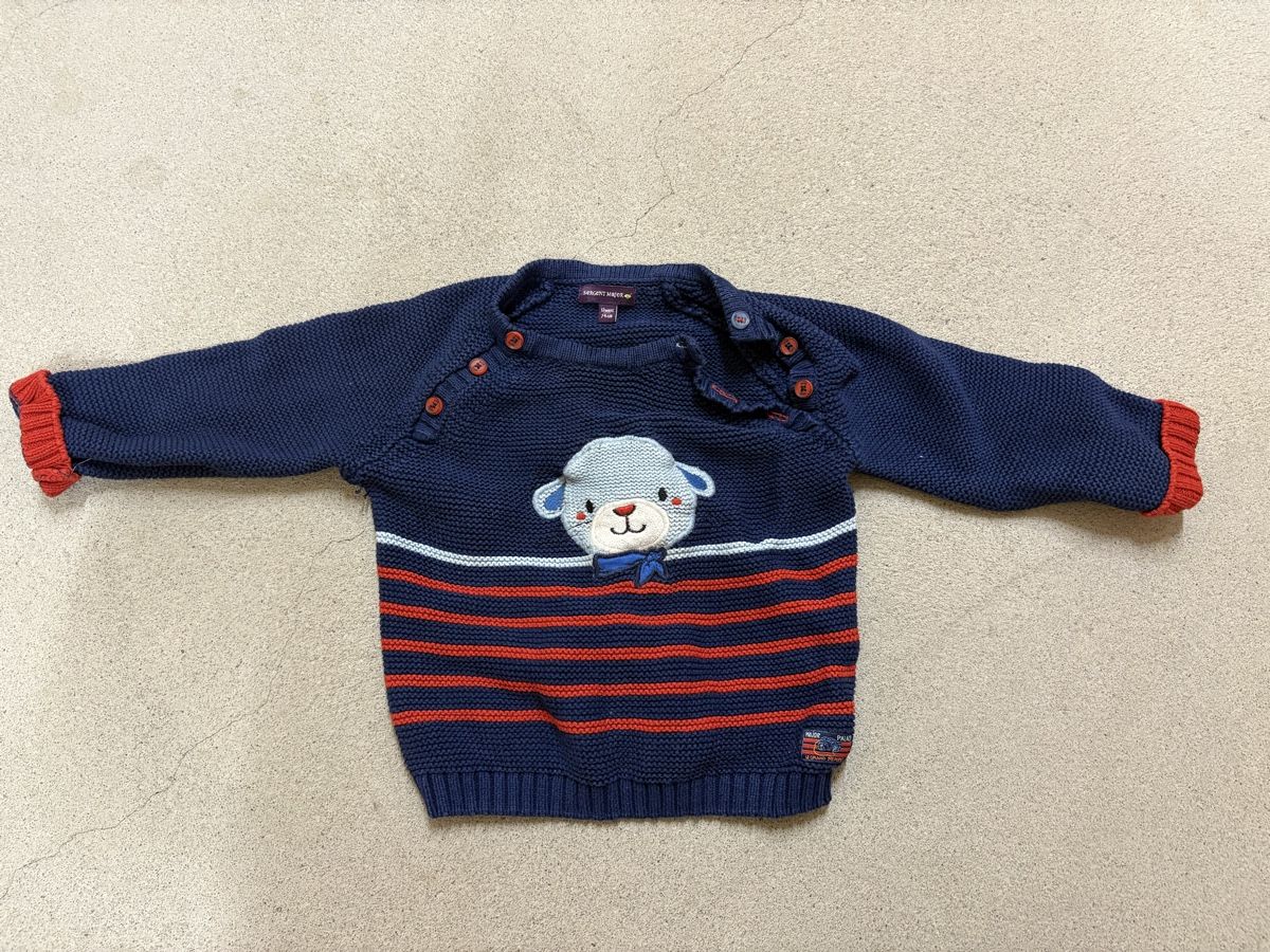 Pullover & Sweatshirts: Pull Sergent Major - 12 Monate – Gebraucht aus Zürich von chemostat