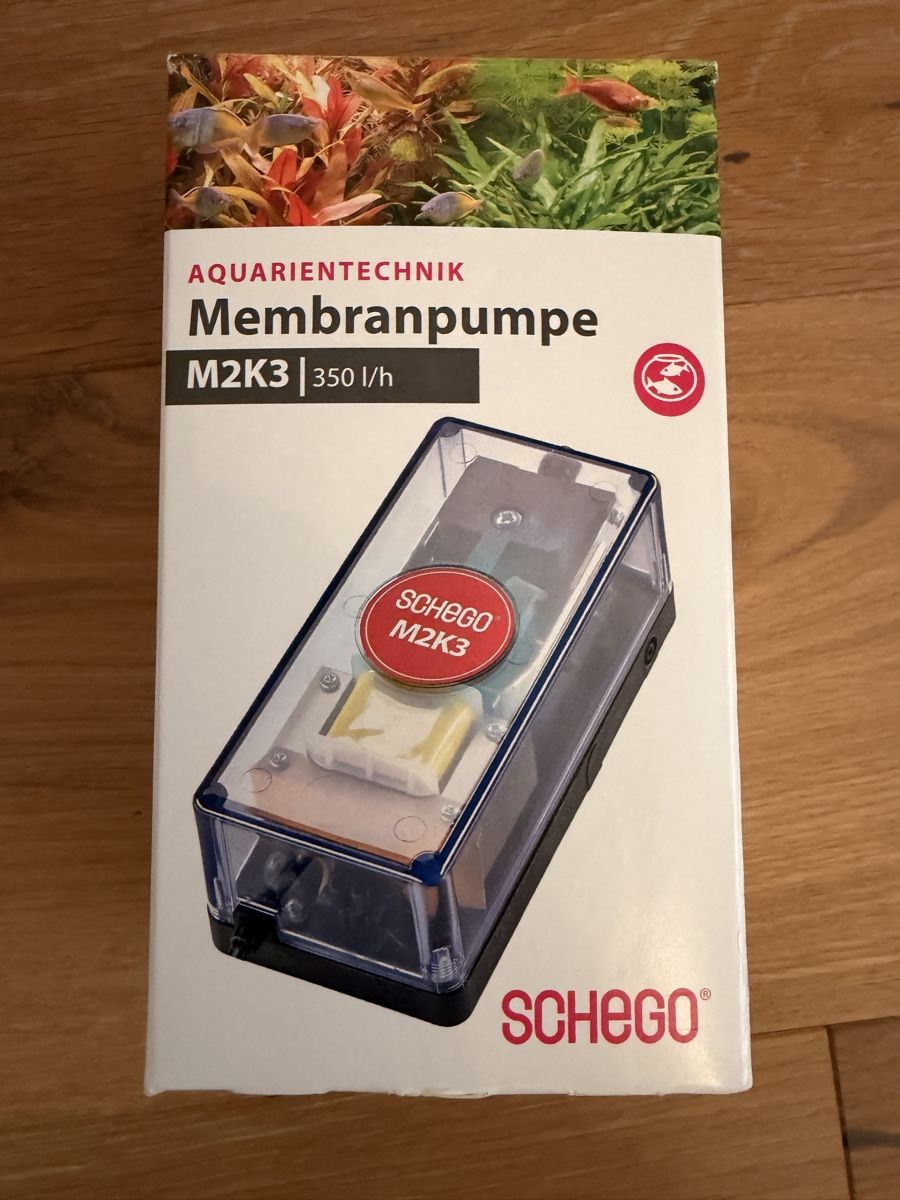 Aquarium: Schego Membranpumpe Luftpumbe – D'occasion à Winterthur par R2D_Y7C