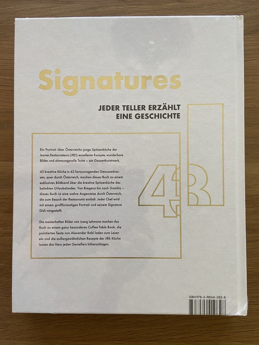 Libri: Signatures Oesterreichs Junge Spitzenköche NEU! – Nuovo e nell'imballaggio originale da olten venduto da Pegasus1 1
