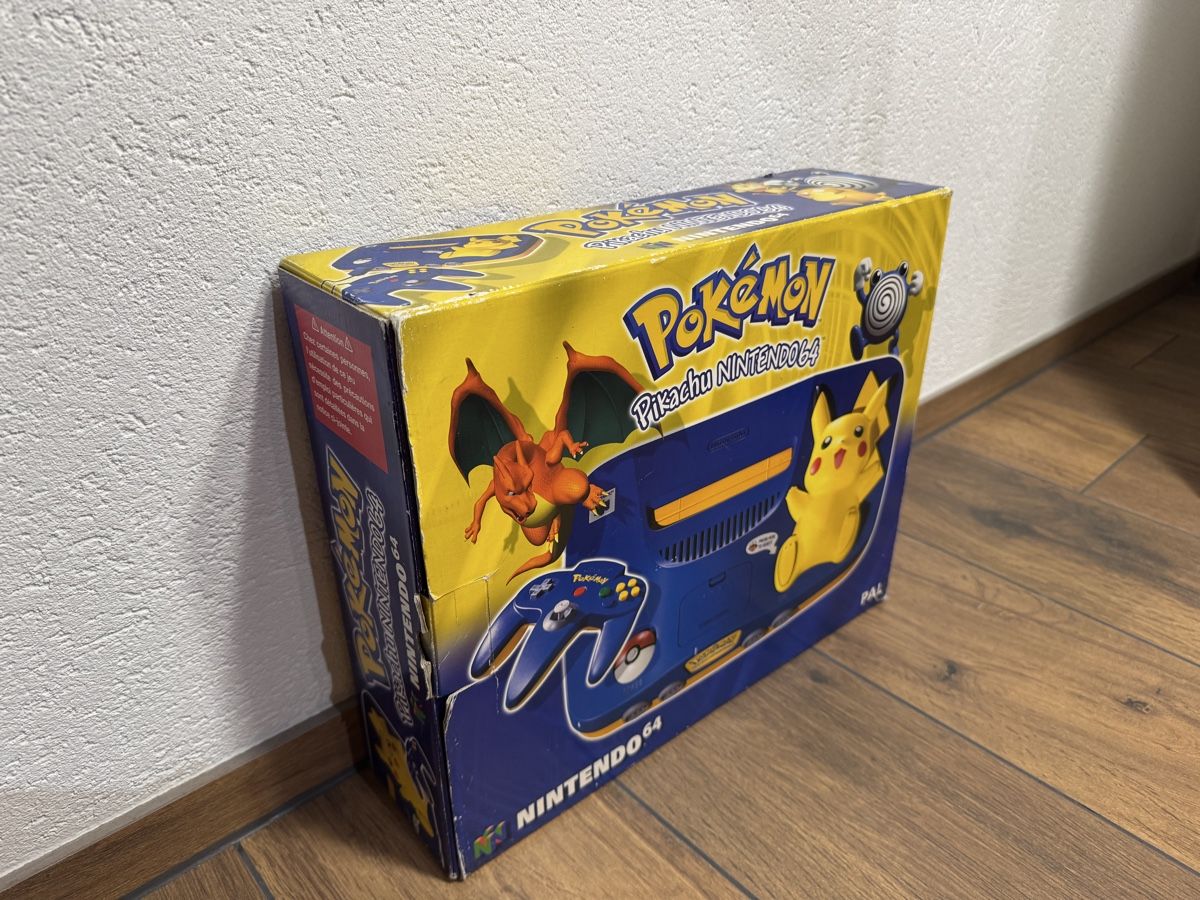 Nintendo Console: Nintendo 64 N64 Pikachu Edition -  Selten! – Usato da Herznach venduto da marco_0123 1