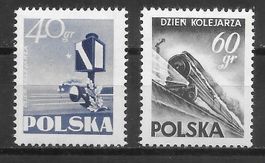 Polen Serie 868 - 869 Eisenbahn * 9.9.1954