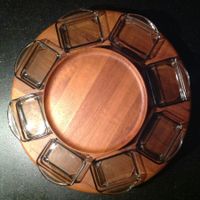 lazy susans - DREHPLATTE AUS TEAK / plat  Digsmed danmark