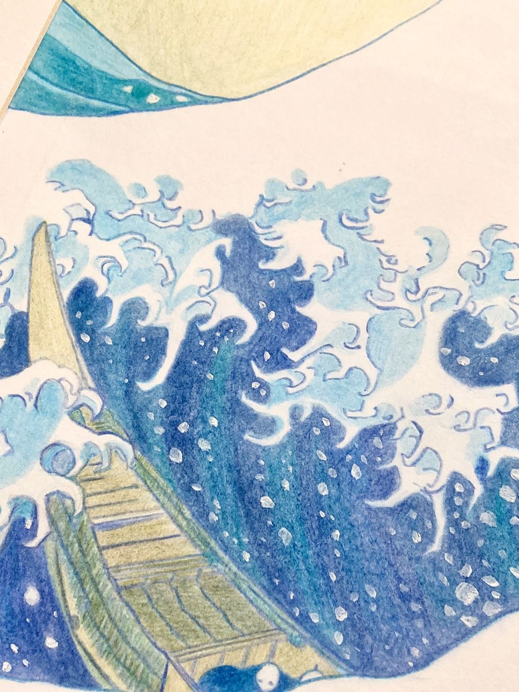 Dipinti: Die große Welle vor Kanagawa – Nuovo e nell'imballaggio originale da Zürich venduto da Margacrea 1