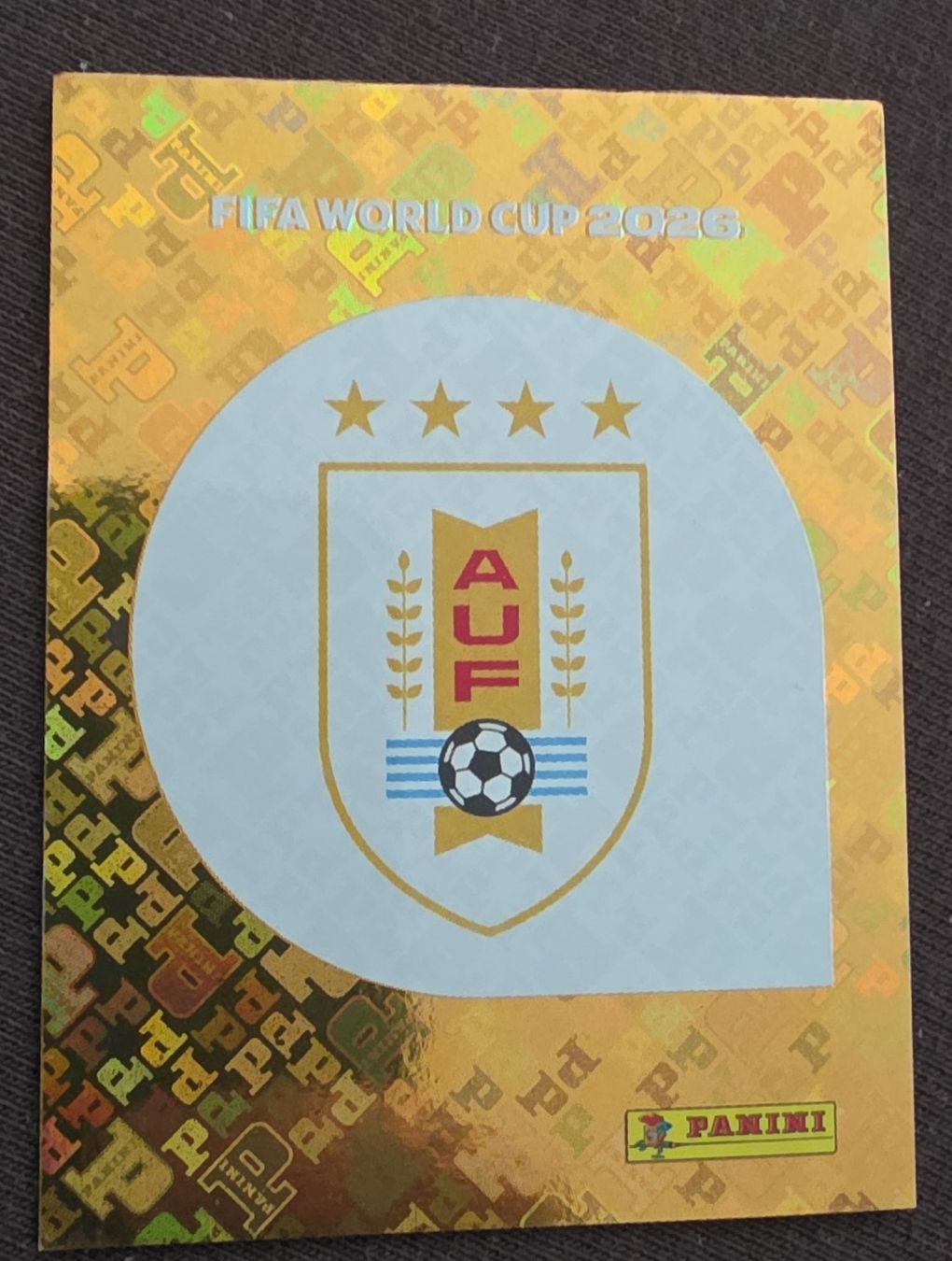 Panini Carte collezionabili: FIFA WM 2026 URU1 Sticker Uruguay  – Nuovo e nell'imballaggio originale da Buchs AG venduto da wickyjen88