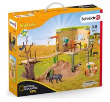 Schleich 42507 Wild Life Station Tierarzt Ranger Safari Zoo
