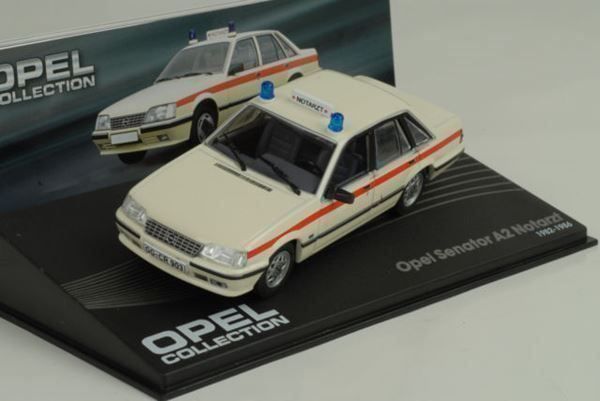 Opel Modellautos: Opel Senator A2 "Notarzt" (1982-1986) – Neu (gemäss Beschreibung) aus Flawil von Imperiosud 1
