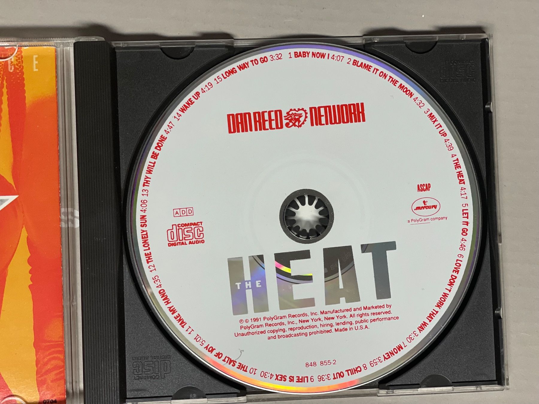 CD: Dan Reed Network-The Heat – Usato da Muri b. Bern venduto da AdidasCollector 2
