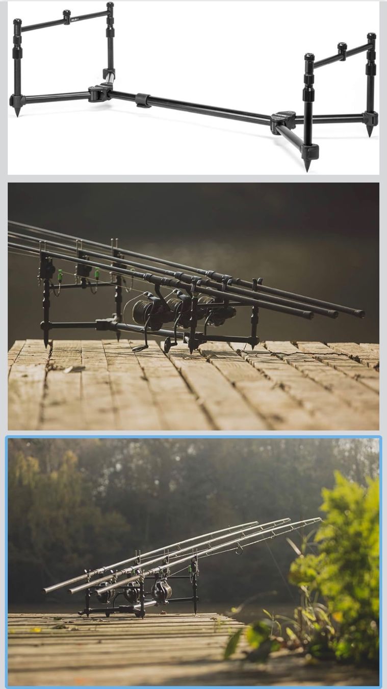 Canne da pesca: Solar Tackle A1 Aluminium Rod Pod – Nuovo (secondo la descrizione) da Seengen venduto da Carpi09 4