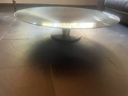 Roche Bobois OVNI UP table basse verre fumé