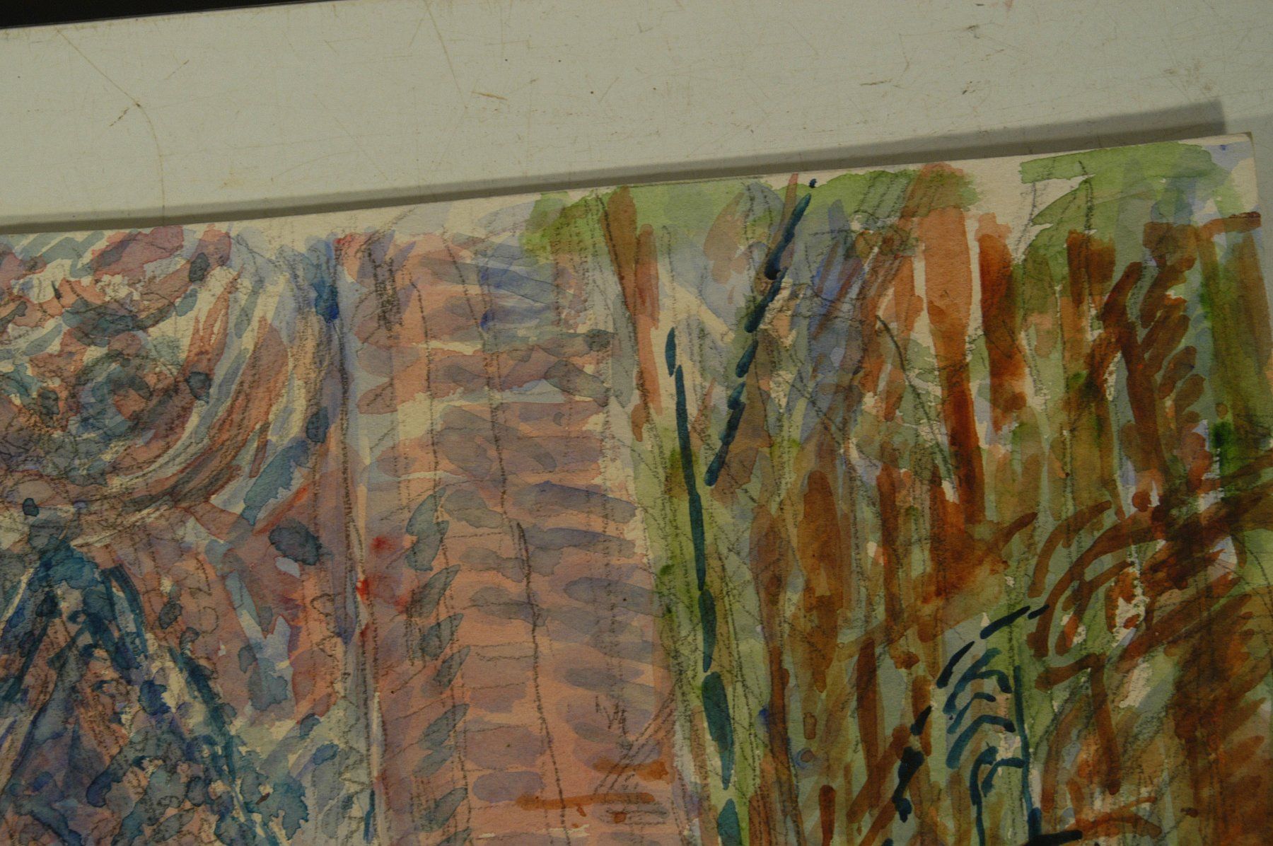 Dipinti: S.C. Stephenson Aquarell – Usato da Herisau venduto da Wisen 4