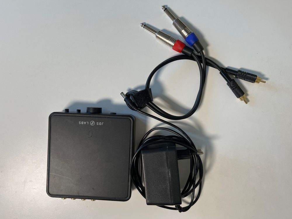 JDS Labs ATOM Kopfhörer Verstärker inkl. RCA-6.5mm Kabel (Gebraucht) in ...