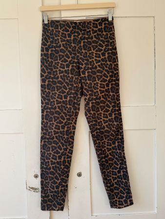 H&M Jeggings / Hose Leo-Print Gr. 36 (S) – Leopardenmuster