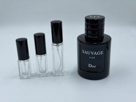 Dior Sauvage 10ml Abfüllung Duftprobe Probe
