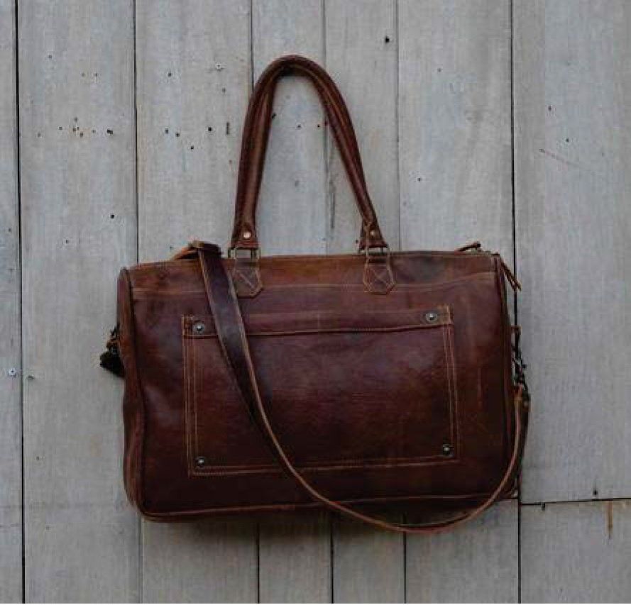 Borse & Zaini: Tasche Handtasche Vintage Leder Nr. 2 – Nuovo e nell'imballaggio originale da Kriens venduto da Mikado-Geschenke