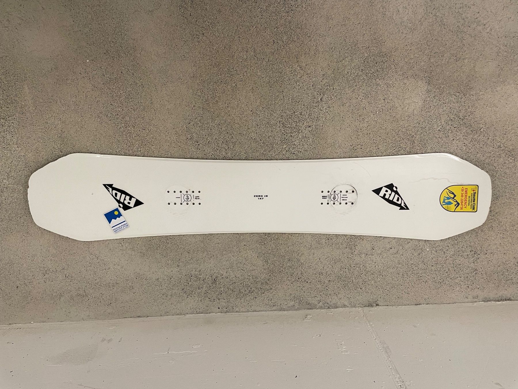 Ride Board: Ride Zero JR 147 Snowboard – Usato da Stäfa venduto da Waykana15 7