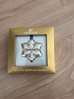 Swarovski Schneeflocke Ornament SCS Little, Gold, Neu!