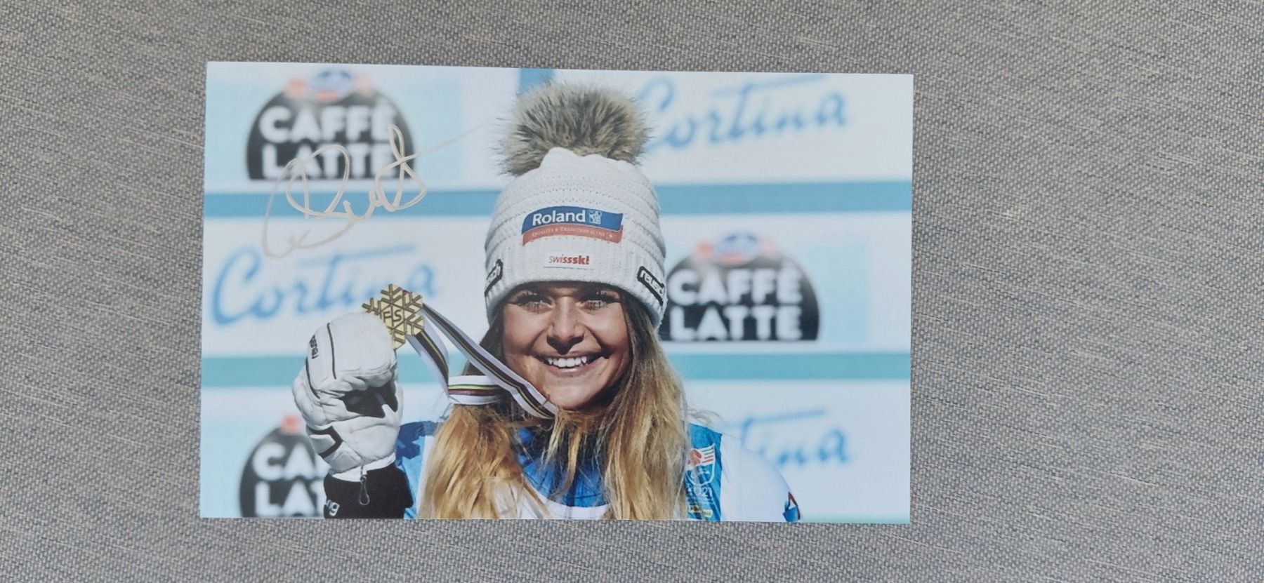 Autografi: Autogramm Corinne Suter – Usato da Schmerikon venduto da Olympia04