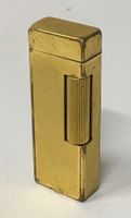 Feiner Vintage Dunhill Feuerzeug Goldfarbige Swiss Made