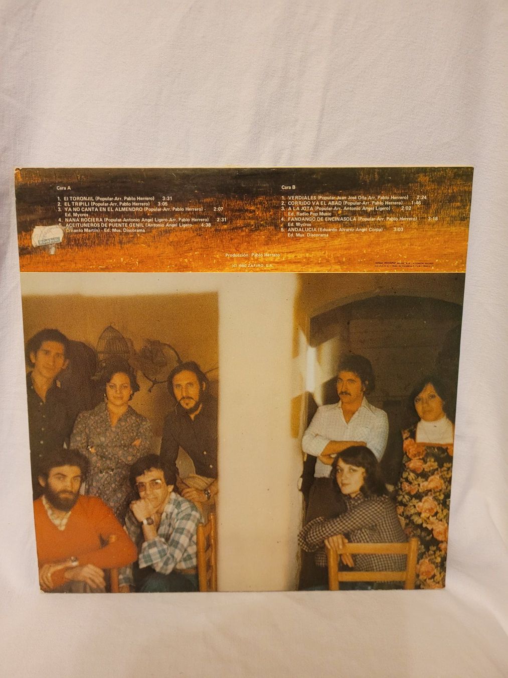 Dischi in vinile: Folklore D'Andalousie: Jarch - Vinyle LP – Usato da la Chaux-de-Fonds venduto da Lampe 5