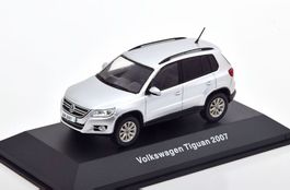 VW Tiguan I Phase I 2007-2011 silber met.    1:43 von Altaya