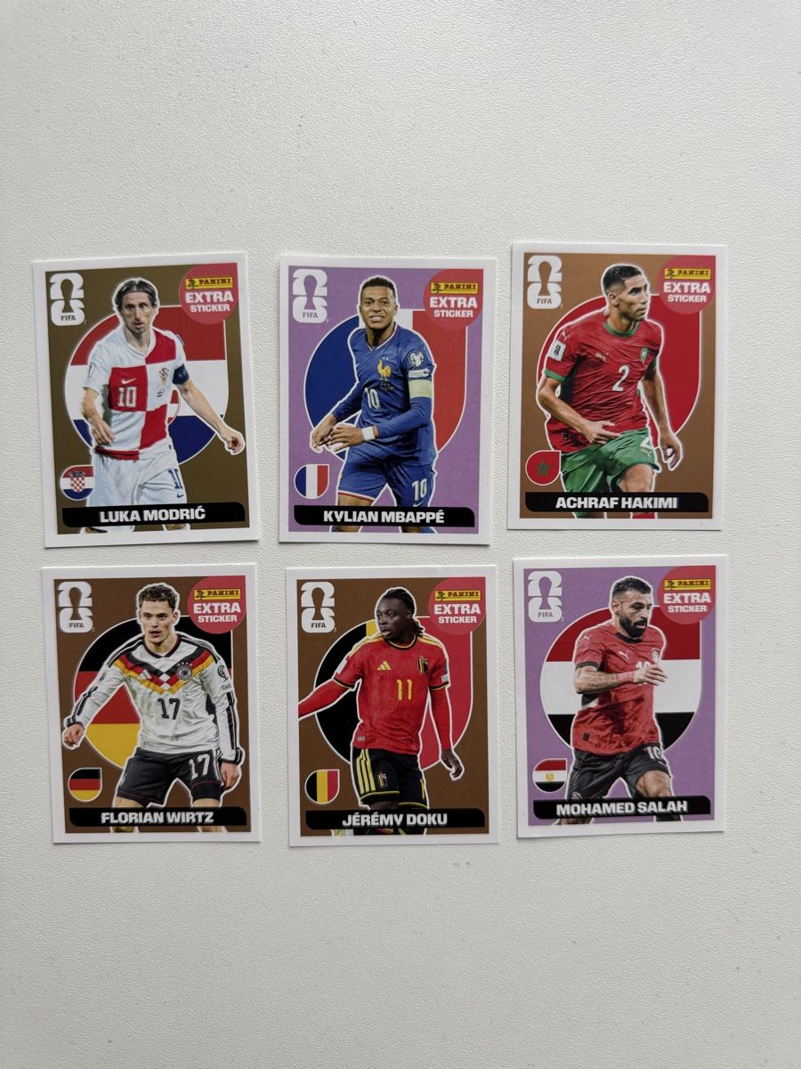 Panini Cartes à collectionner: Panini Extra Sticker 6er Bundle – Neuf (Voir description) à Regensdorf par Luka.M