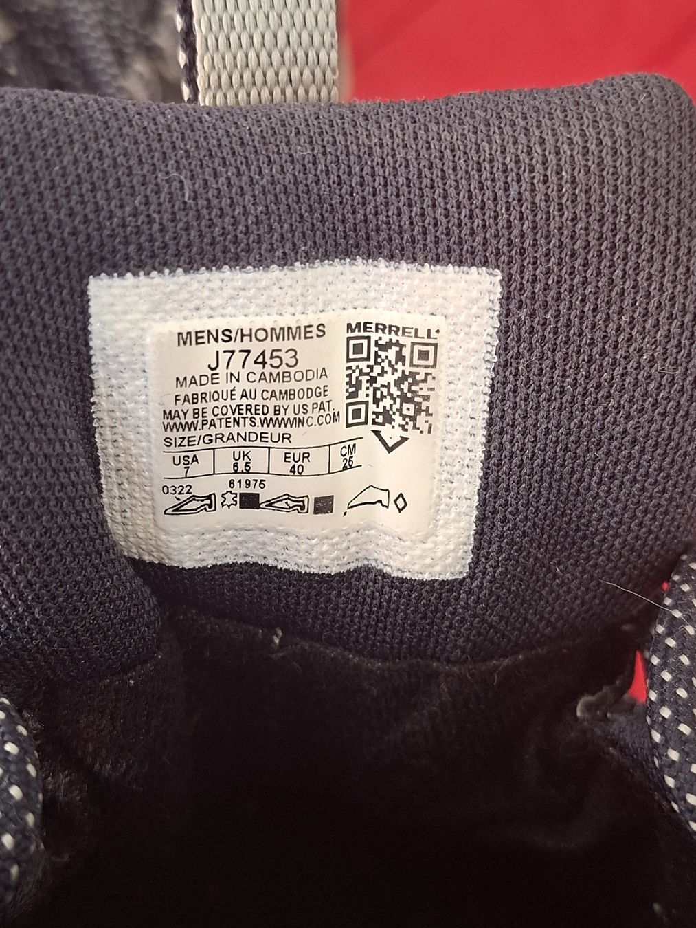 Merrell Herrenschuhe: Merrell Wanderschuhe Gore-Tex grau Grösse 40  – Gebraucht aus Sumiswald von Cicco02 1