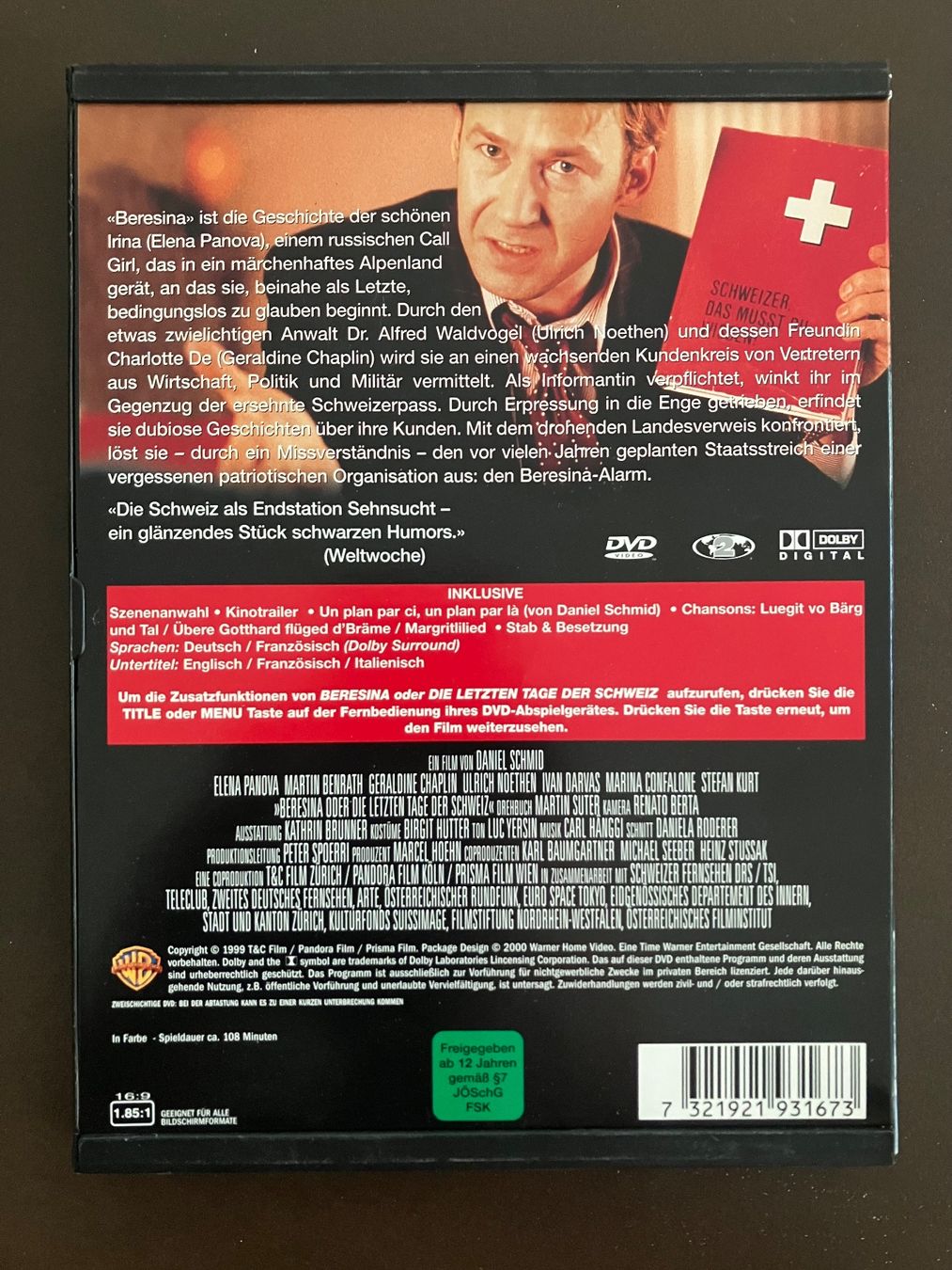 Tutti i DVDs: Daniel Schmid - Beresina - Schweizer Film – Usato da Menziken venduto da timbuktu1001 1