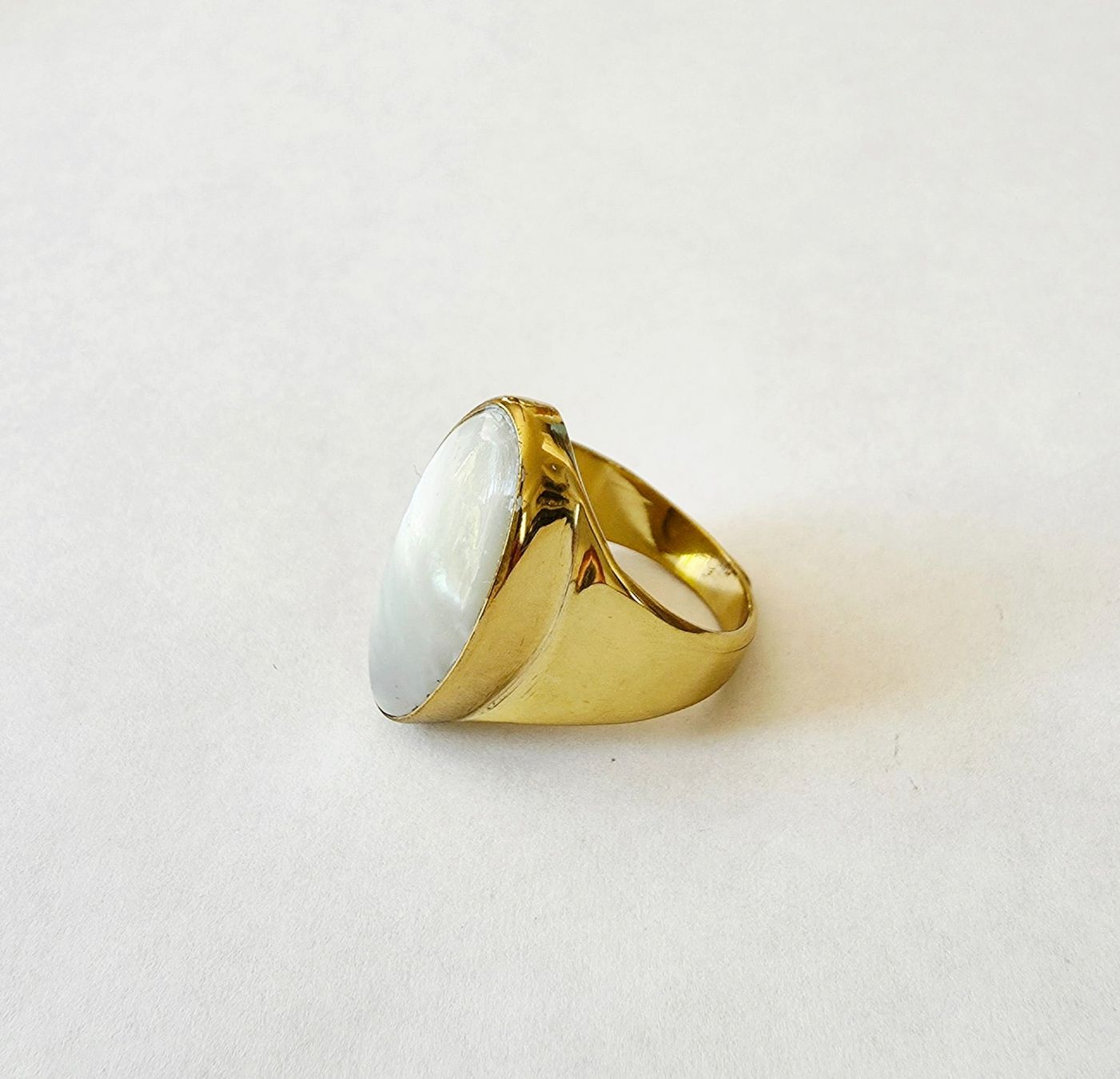 Bagues: Designer Bronz Ring mit Perlmutt - Neu – Neuf avec emballage d'origine à Uetikon am See par Springdream 3