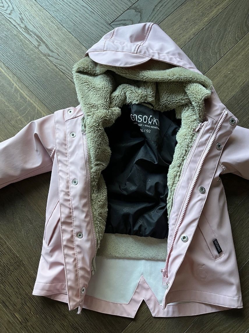 Giacche & Cappotti: Go Soaky Snake Pit 2 in 1 Regenjacke 86/92 – Usato da Zürich venduto da Mariaov