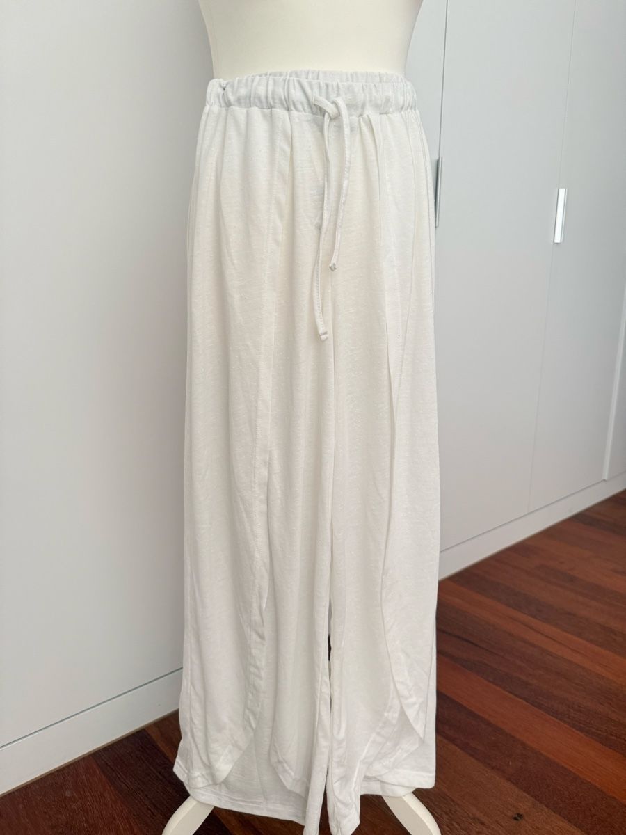 Asos Pantaloni: Strand Hose weiss luftig, Gr. XS – Usato da Stansstad venduto da InStyle8 8