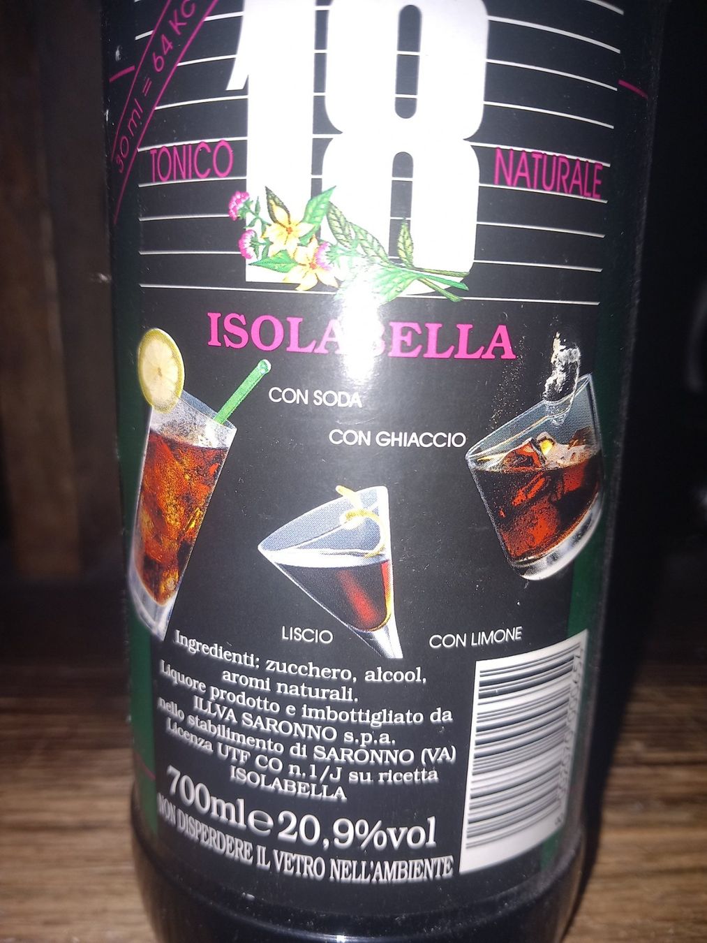 Spirituosen: Tonics 18 naturally isolabella – Neu (gemäss Beschreibung) aus Le locle von juliensaran 3