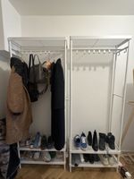 MACKAPÄR, Coat rack with shoe storage unit