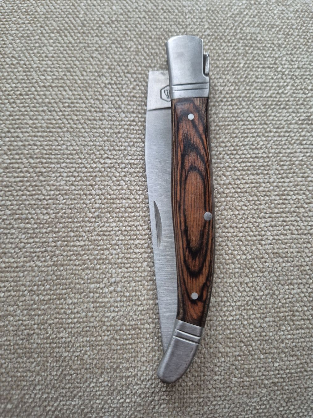 Laguiole Coltelli tascabile: Laguiole Taschenmesser Klappmesser Holzgriff – Usato da Binningen venduto da rom_9ls7 5