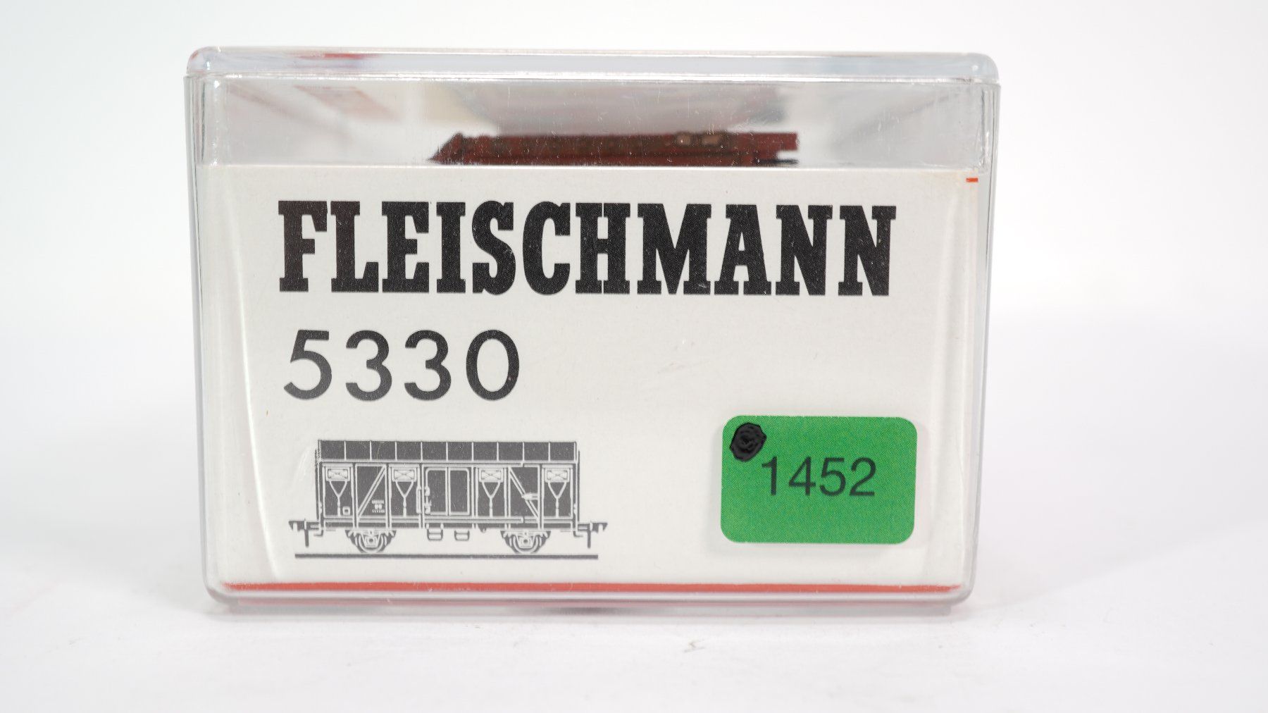Fleischmann Modellini di ferrovie: e70 Fleischmann 5330 DB Güterwagen braun  | Spielware | 1452 – Usato da Thun venduto da evinka_gmbh 8