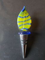 Flaschen Deckel Metall Korken evtl. Murano Glas