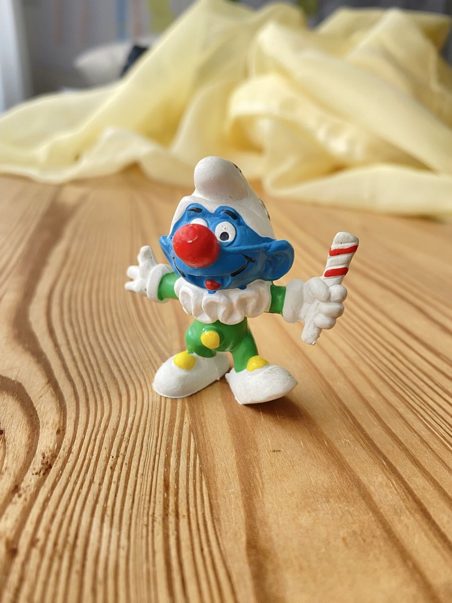 Figuren: Schlumpf Clown – Gebraucht aus Fehraltorf von Marian4