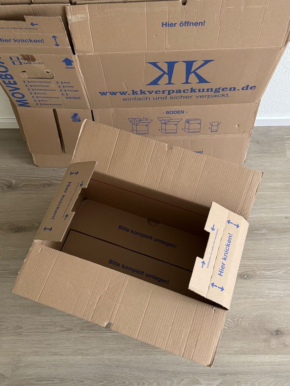 Cartoni: 9 Umzugskartons - Movebox – Usato da Effretikon venduto da Vinci7 2