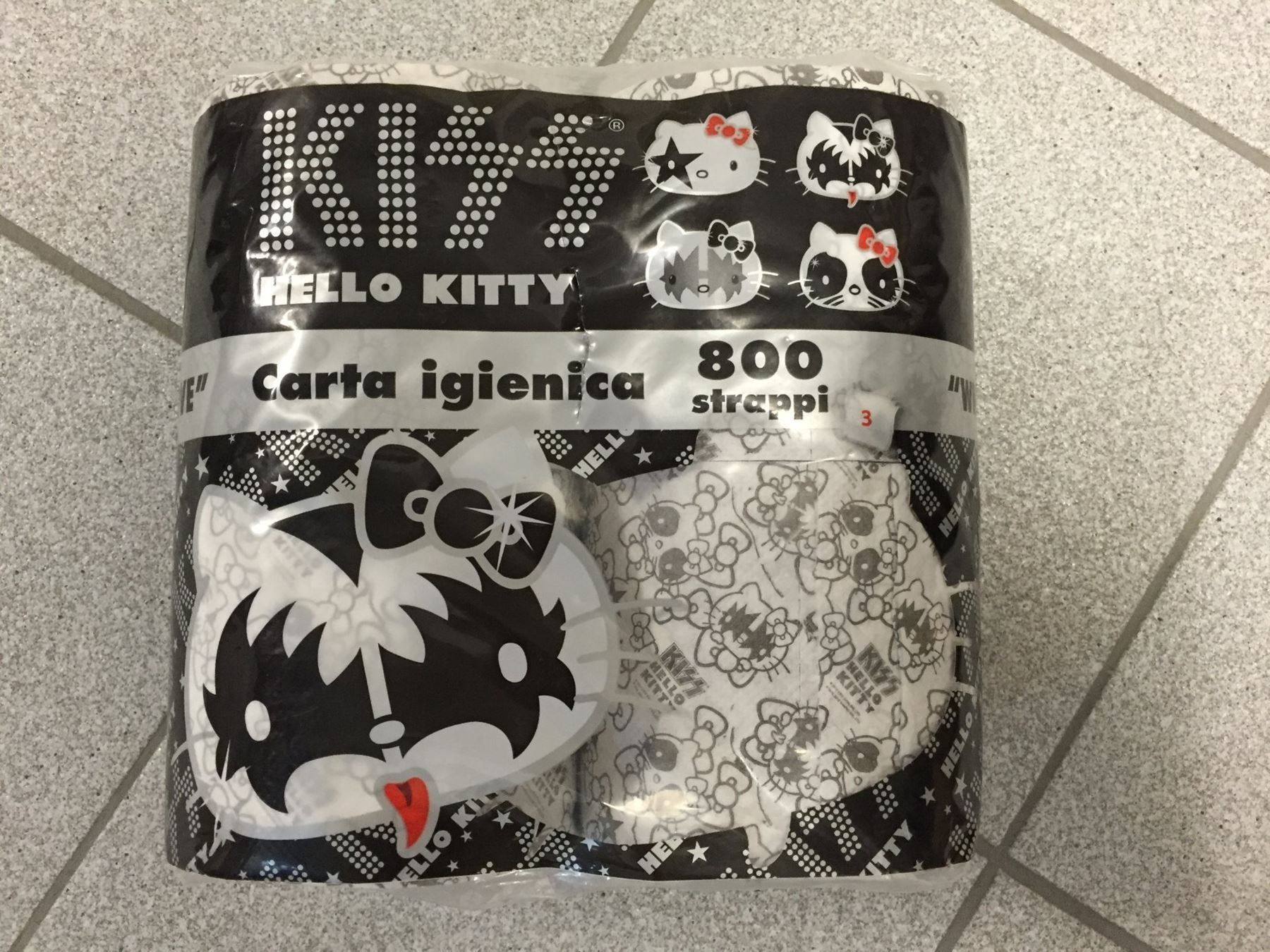 Cuscini: Hello Kitty "KISS" Edition WC-Papier – Nuovo e nell'imballaggio originale da Eschen venduto da 33shaggy33