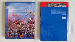 Set: FCB FC Basel 2 Bücher 2001 und 2003 plus 1 Magazin 2017