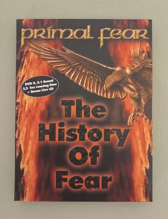 Primal Fear. DVD. THE HISTORY OF FEAR. 2003 | Kaufen auf Ricardo
