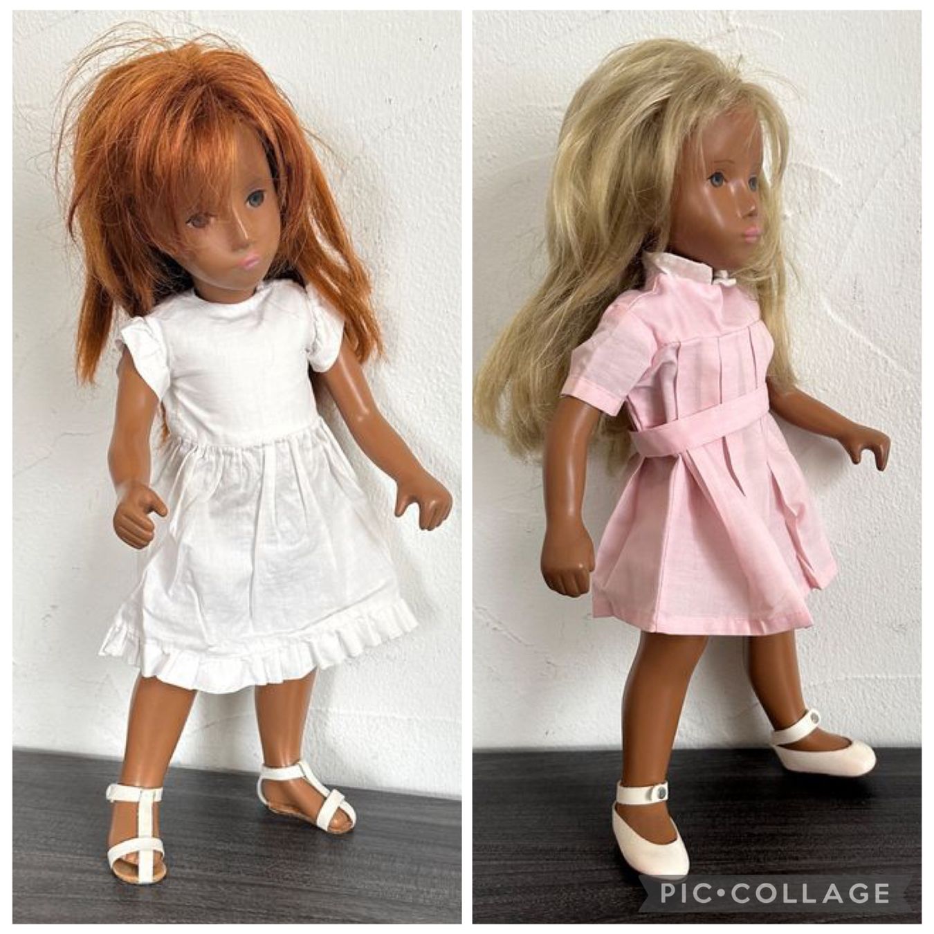 Sasha Morgenthaler Bambole: 2 original Sasha Puppen Kleider – Usato da Zürich venduto da brazerola