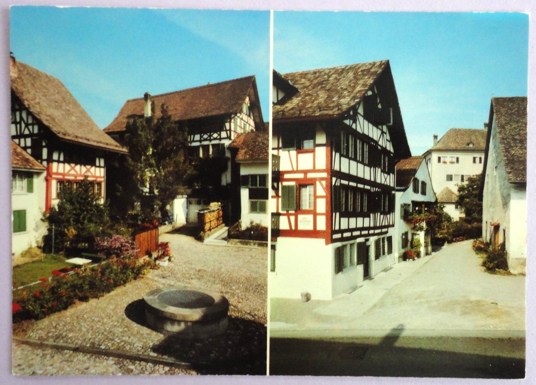 Ansichtskarten: Grüningen – Defekt aus Fétigny von Billy2miny