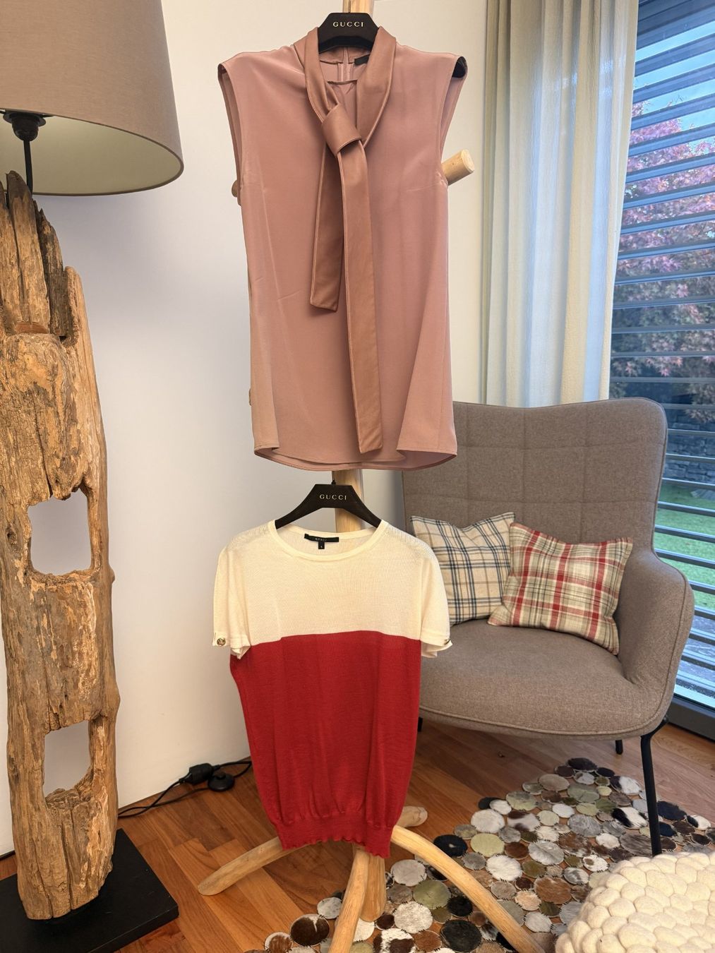 Kleiderpakete: Damen Bluse & kurzarm Pullover Gucci – Gebraucht aus Weisslingen von Gepy1 1