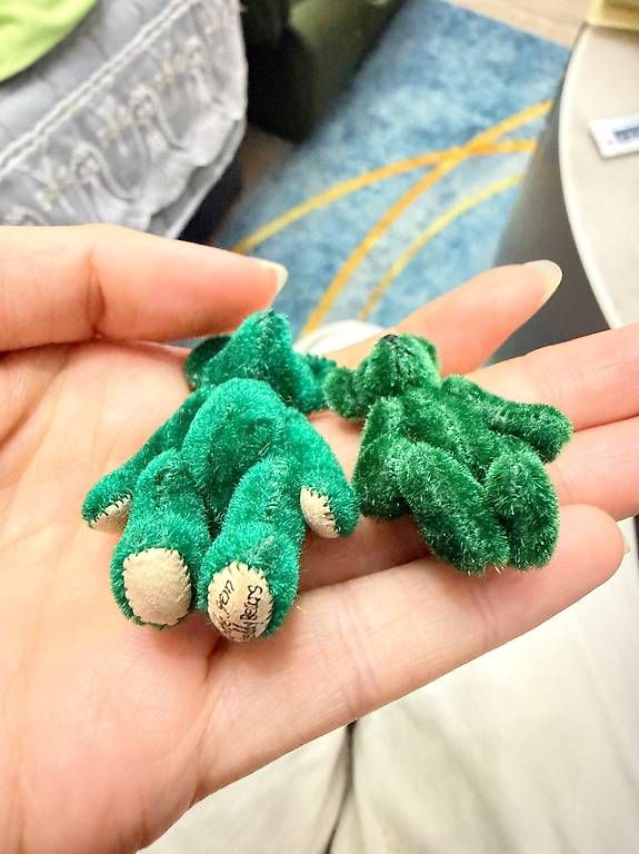 Jouets: Mini ours vert Little gem – Neuf avec emballage d'origine à Kerzers par hel_v8pr 2