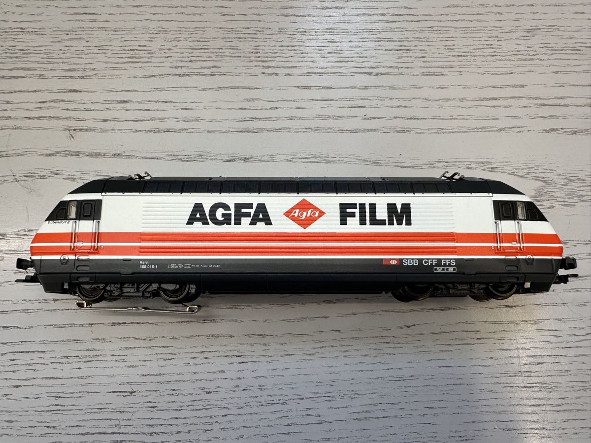 Märklin Trains électriques: Märklin 83463 SBB Re 460 Agfa digital – D'occasion à Lupsingen par New-Haven 2