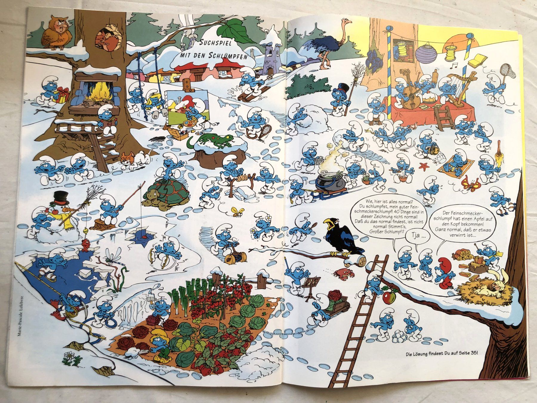 Fumetti: Die Schlümpfe - Heft Nr.60 - Bastei Comic – Usato da Schaffhausen venduto da durruti 3