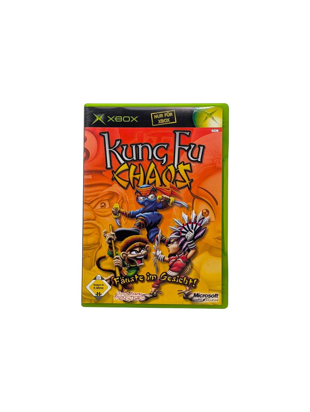 Kung Fu Chaos Sur Xbox - Édition PAL-FR - Neuf Sous Blister